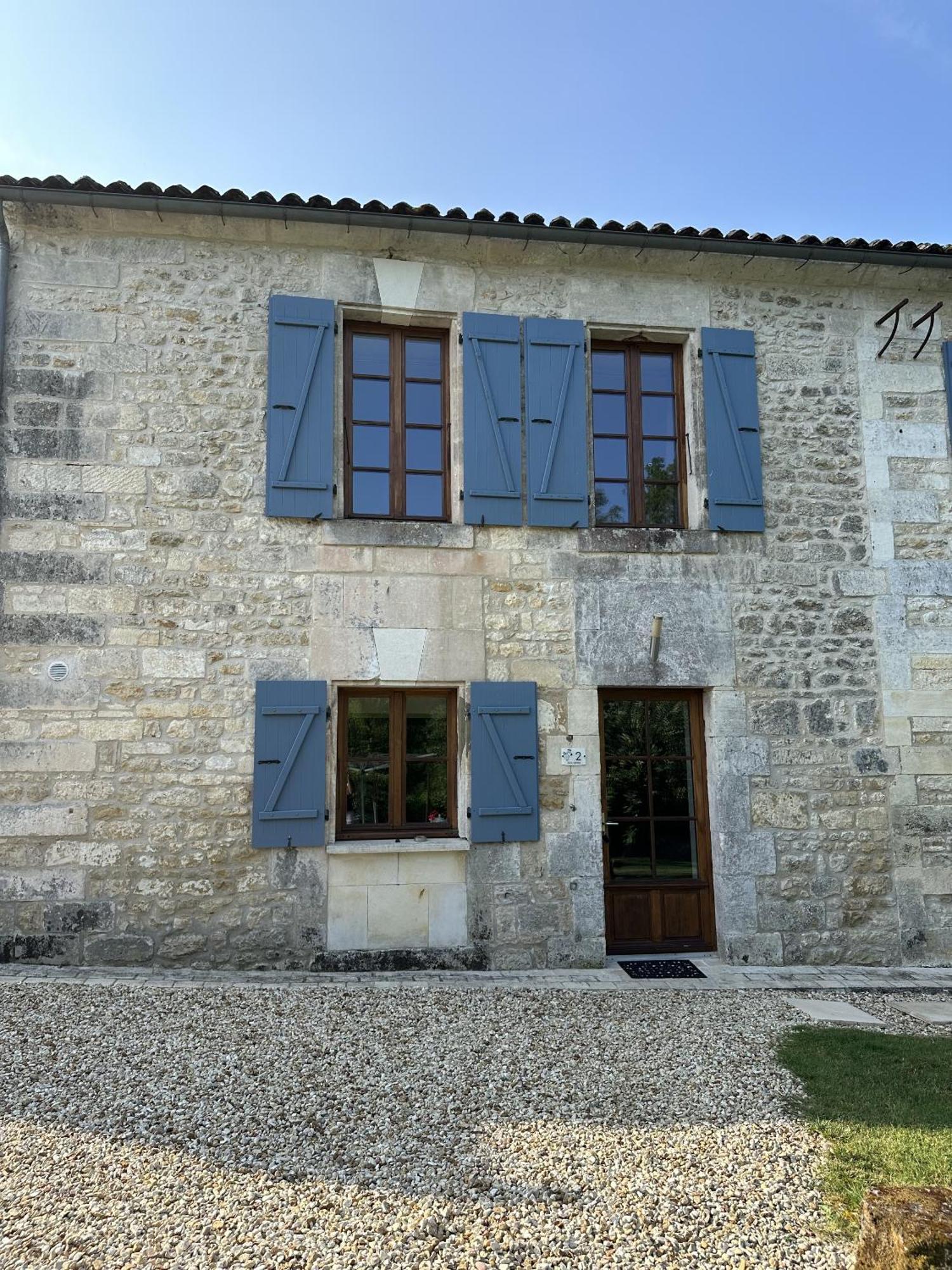 Petit Moulin De Veillard Bourg-Charente Exterior foto